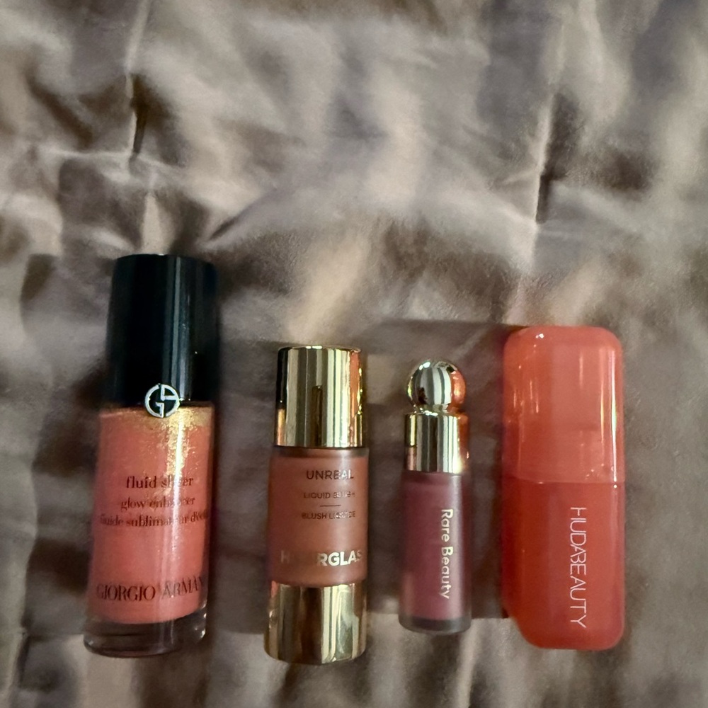 Giorgio Armani Fluid Sheer Glow Enhancer Liquid Blush Bundle